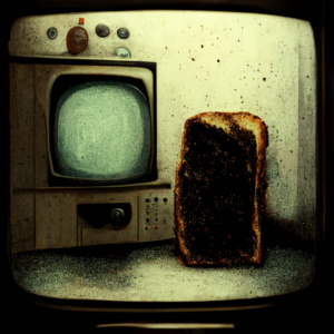 conduit_static_on_an_old_television_toast_bread_watching_it_in__4f4bc27d-e639-4332-9391-f266161ff889