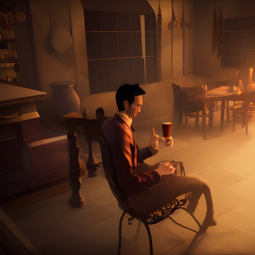 vampires_drinking_coffee__Detailed_and_Intricate__Unreal_Engine__Excited_Seed-6645927_Steps-25_Guidance-7.5