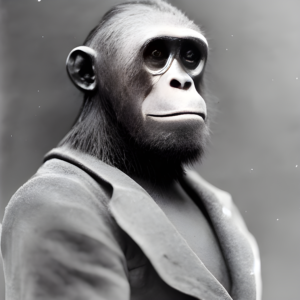 a_photograph_of_a_handsome_humanzee_Seed-39235_Steps-50_Guidance-7.5