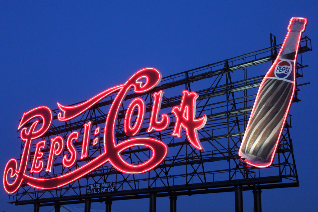 Pepsi-Cola Sign by joseph a pepsi photo