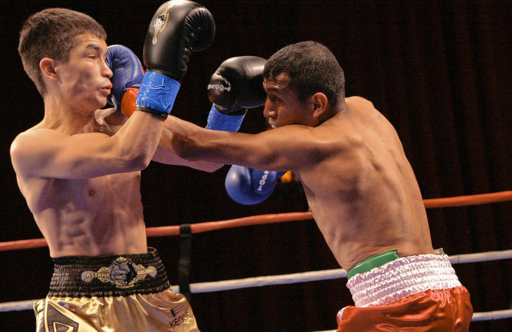 31/01/2013 USA Knockouts 1-4 Astana Arlans Kazakhstan by World Series Boxing knockout photo